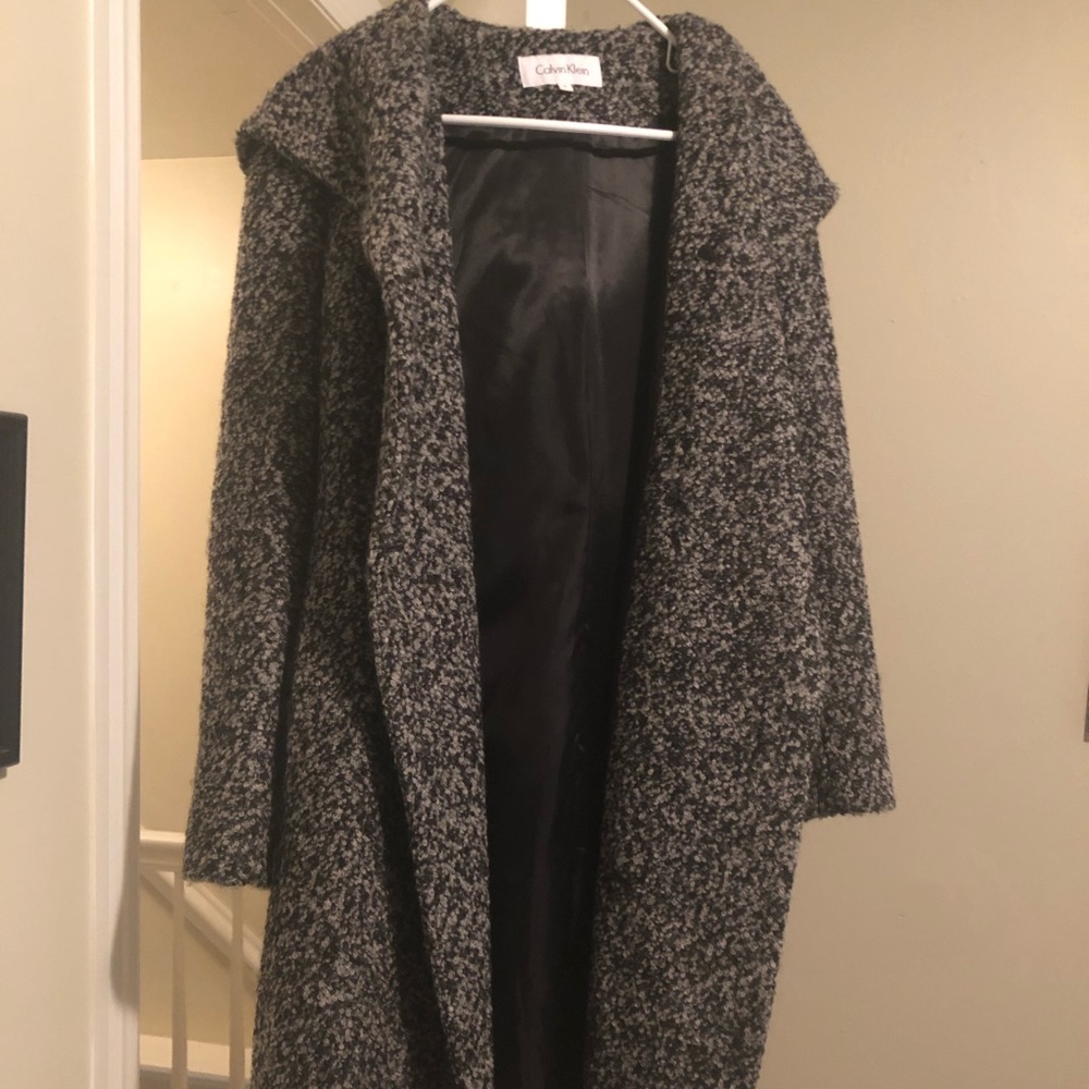 Calvin Klein wool and polyester jacket